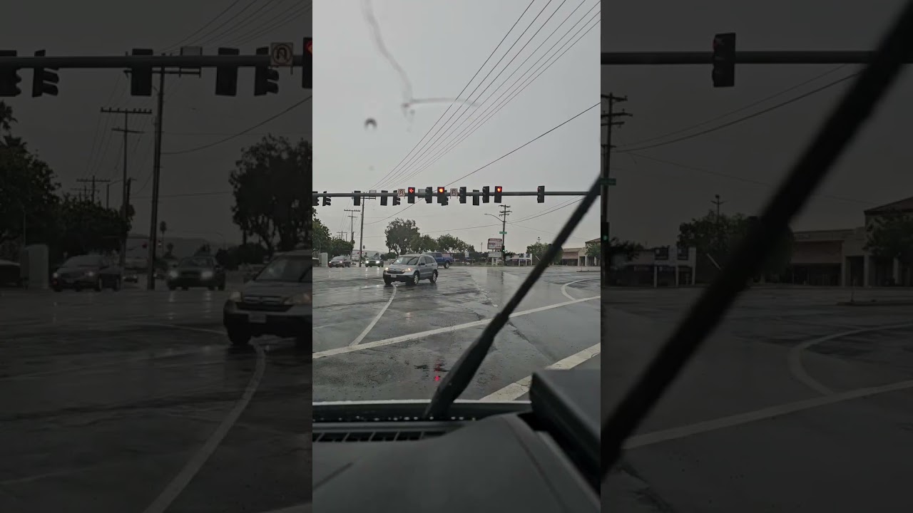 Un poco de lluvia, Hillary todavía no llega.