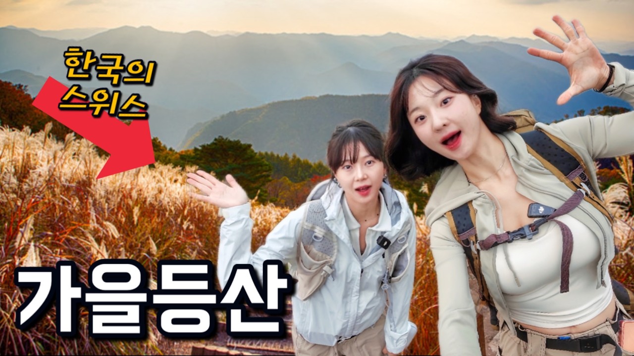 😲여기가 한국의 스위스? 인스타에서 가장 유명한 가을 여행 코스 다녀왔습니다!!