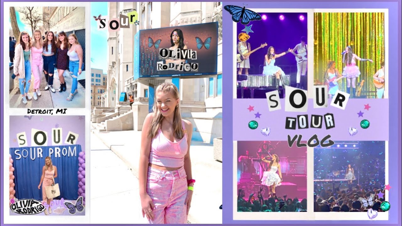 OLIVIA RODRIGO SOUR TOUR VLOG | Detroit, MI 2022