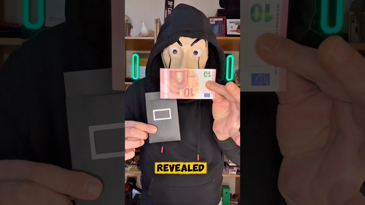 МОМЕНТАЛЬНЫЕ ДЕНЬГИ! 💶 Волшебный трюк раскрыт 🪄 #трюки #магия #длятебя #волшебныетрюки