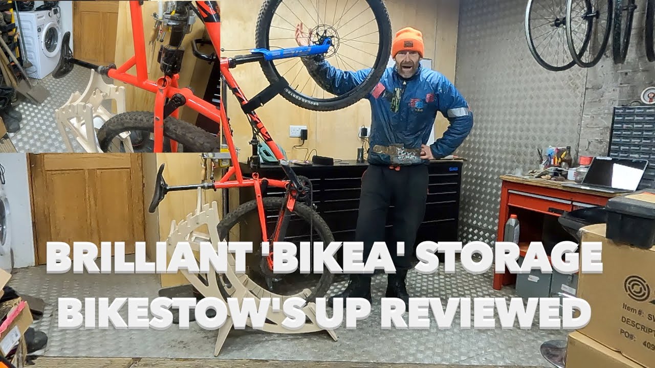 Bikestow UP: Brilliant space saving bike storage review.