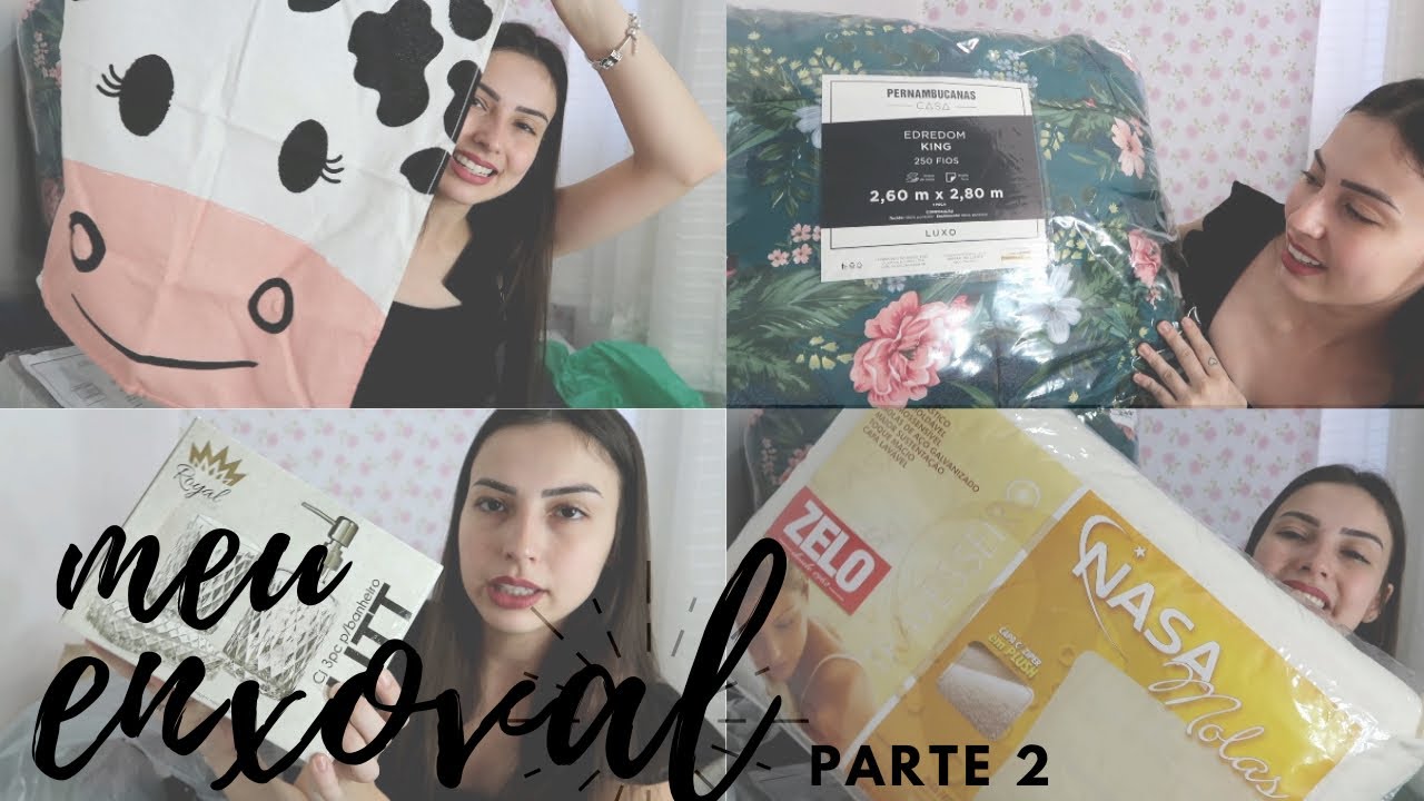 MEU ENXOVAL DE CASA NOVA PARTE 2 | COMPRINHAS PARA O LAR