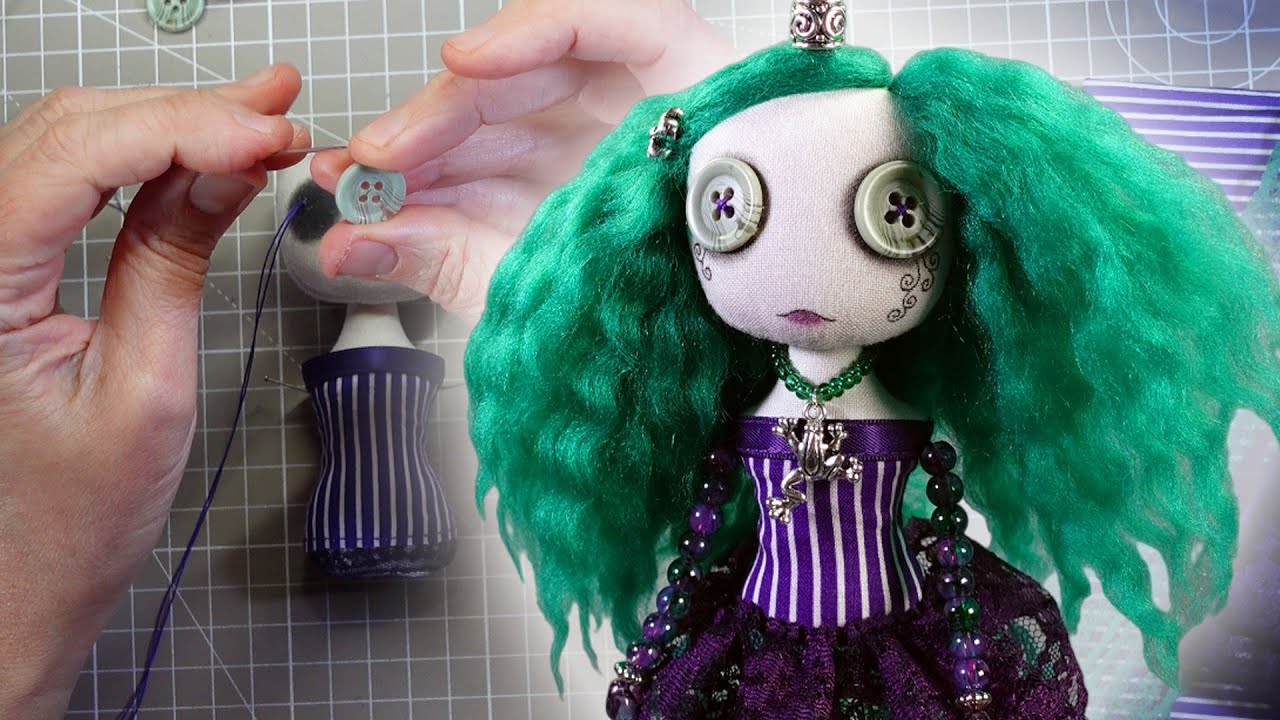 Making an ART DOLL for small space living