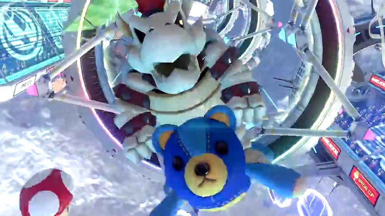 空中スピードの鬼、”骨クッパくまライド”【MK8DX #554】