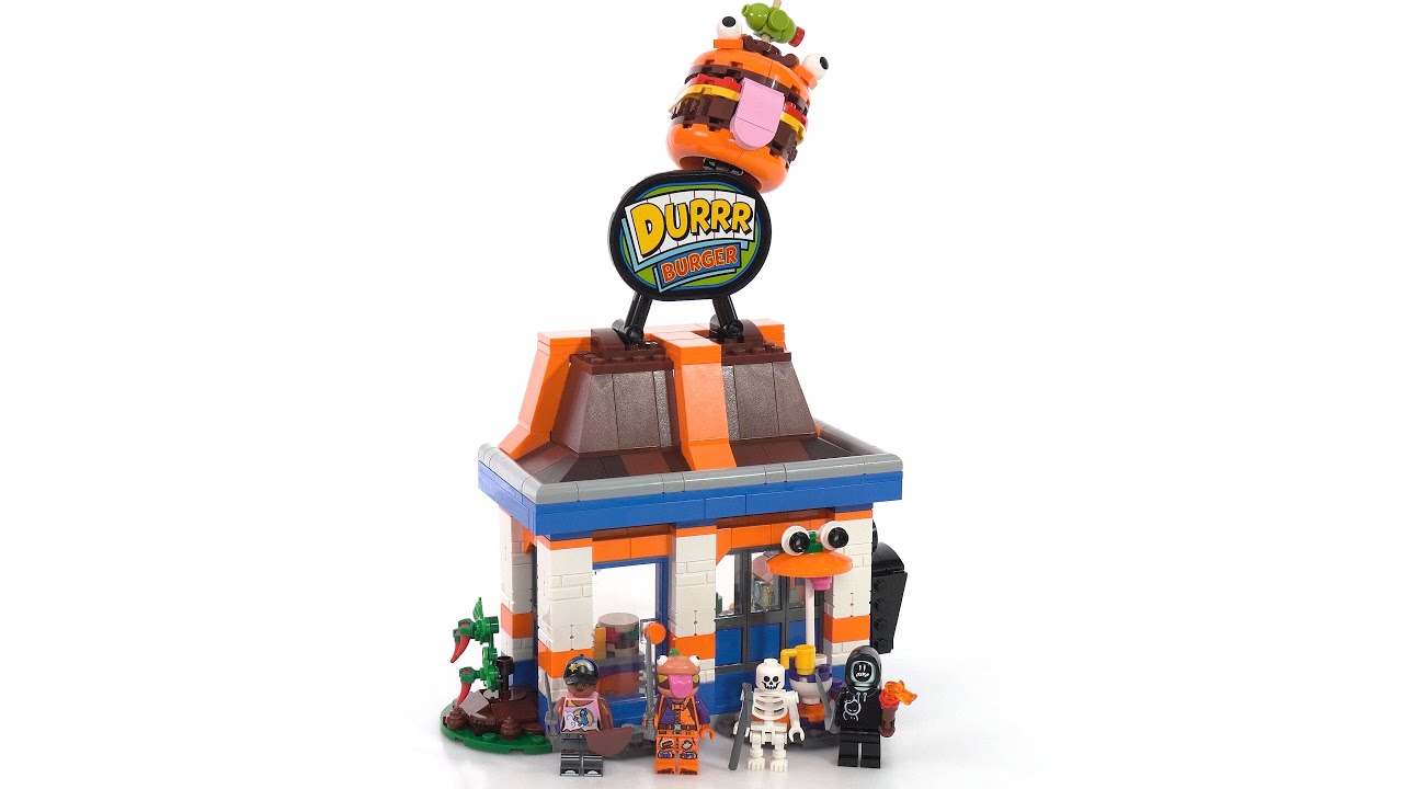 LEGO Fortnite Durrr Burger Restaurant review! A little pricey but very fun #NotSponsored 77076