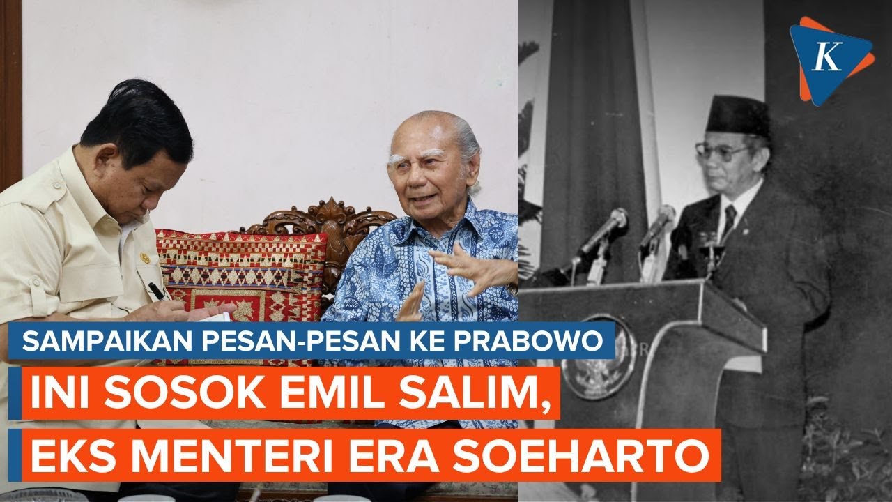 Sosok Emil Salim, Eks Menteri Era Soeharto yang Titipkan Pesan ke Prabowo