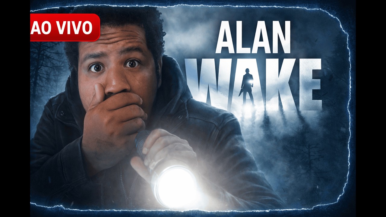🔴 alan wake 1 (Parte 2) - SEJAM BEM VINDOS🔴 - !pix !jogos(