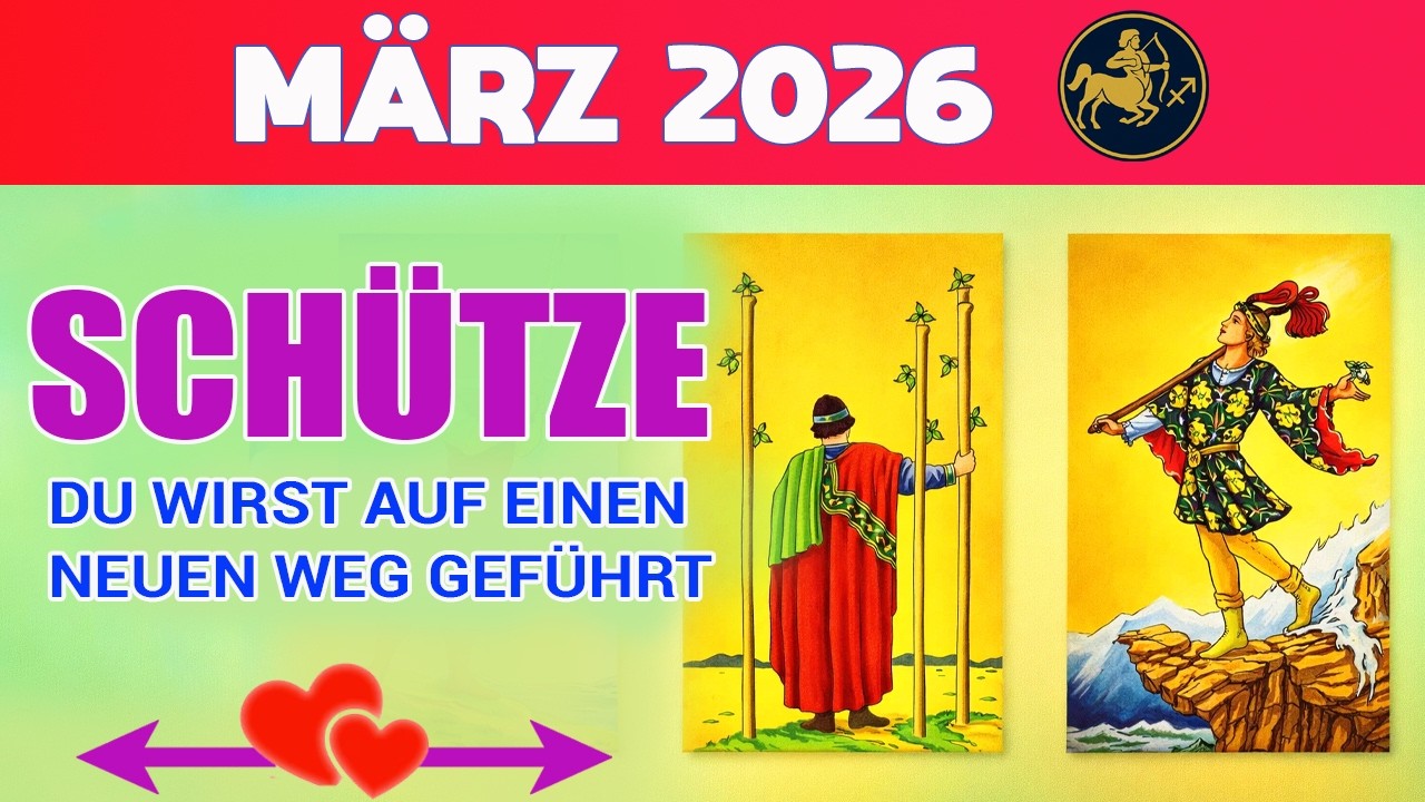 Schütze ☀️ Du Bist Nicht Verlassen, Du Wirst Auf Einen Neuen Weg Geführt. ☀️