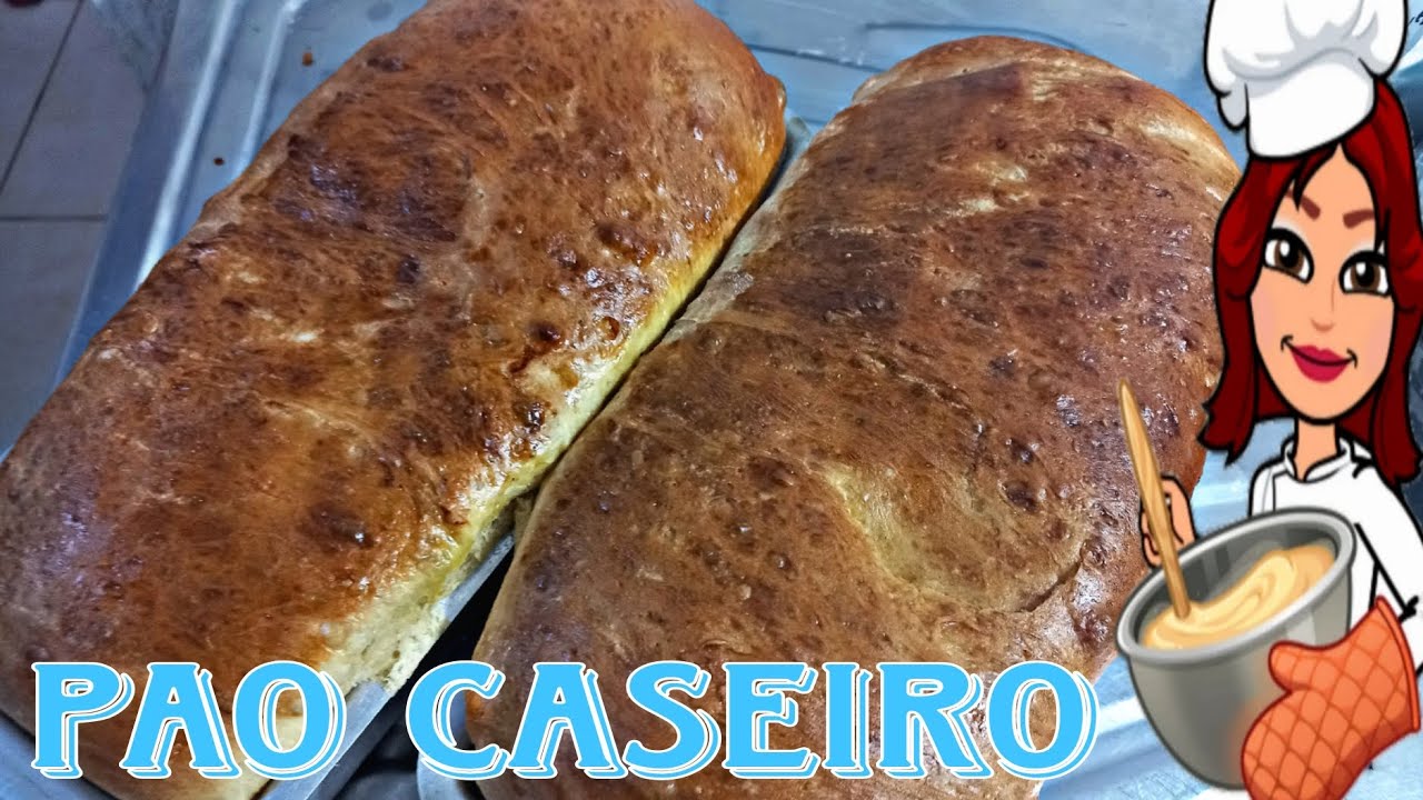 Pão  caseiro fácil e delicioso