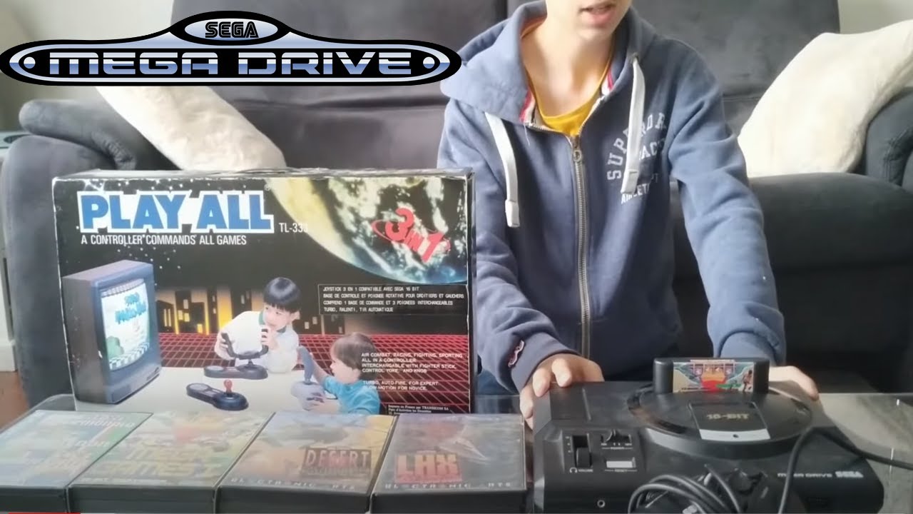 présentation IRL : mega drive