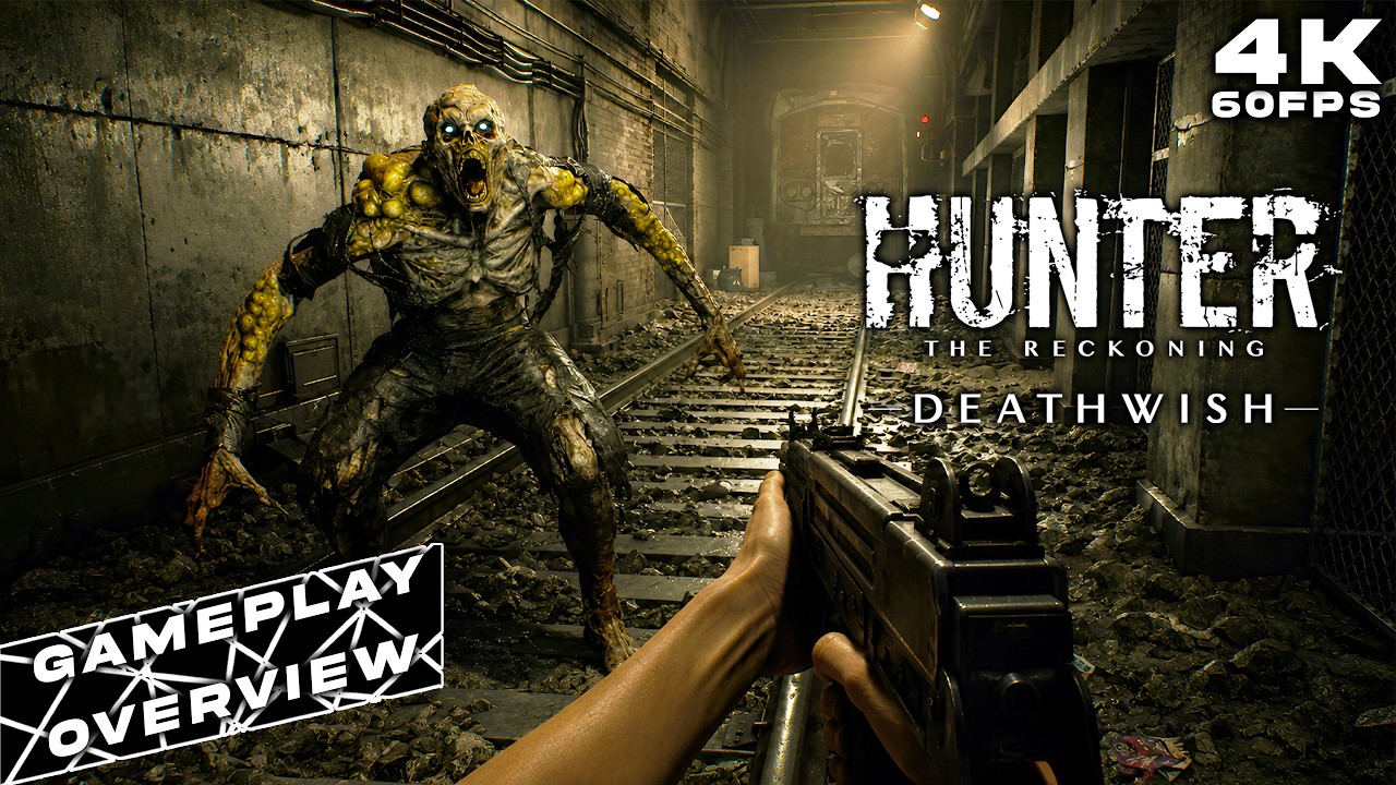 HUNTER THE RECKONING DEATHWISH - Brutal Supernatural RPG Set in New York (4K60FPS)