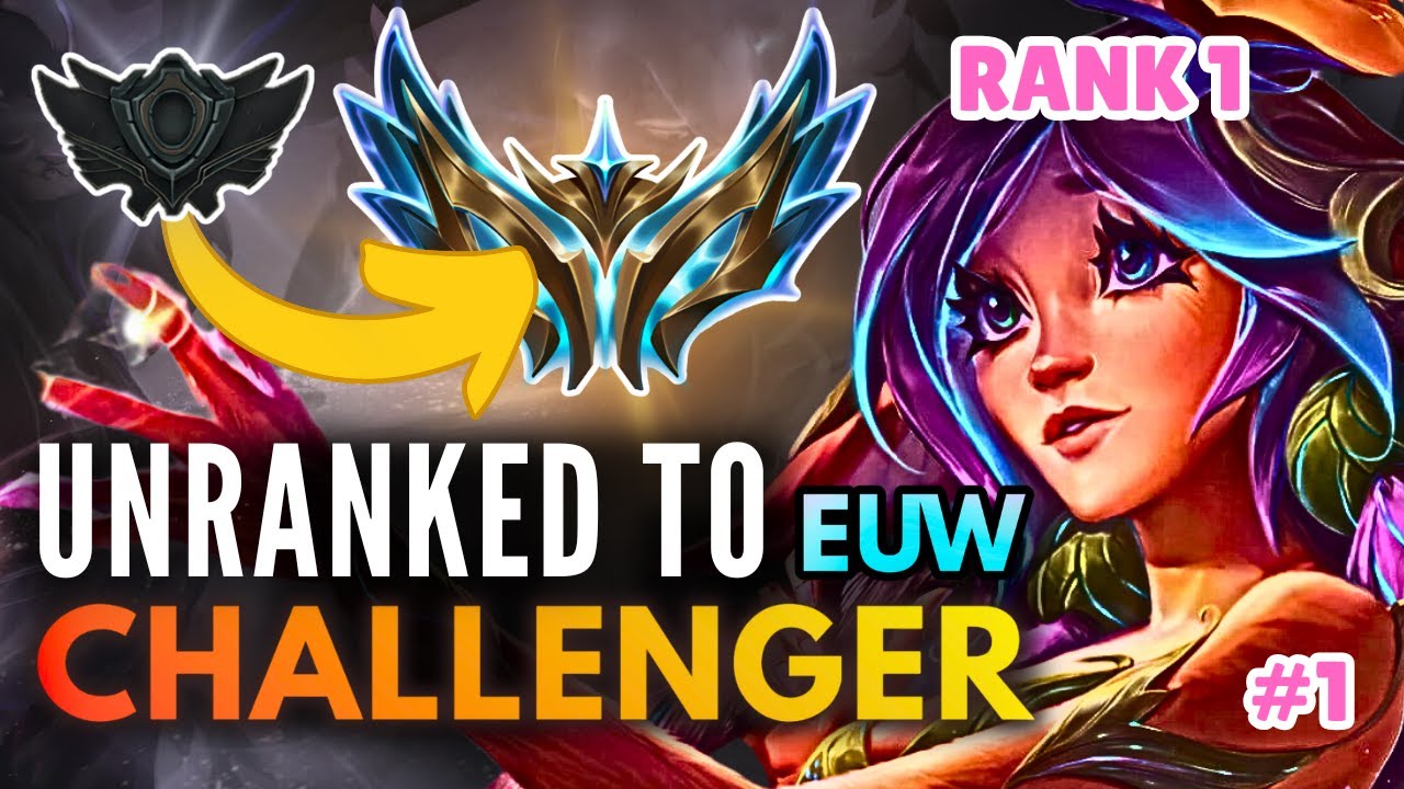 Lillia UNRANKED to CHALLENGER EUW - Day 1