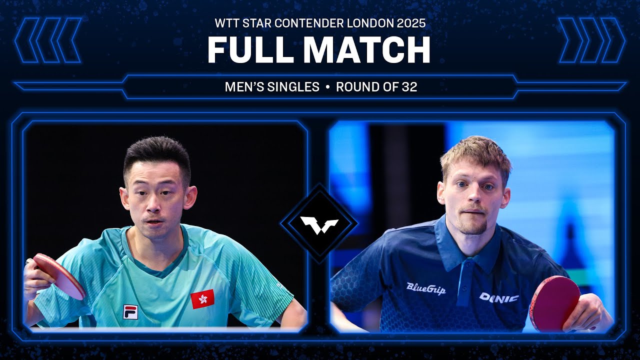 FULL MATCH | Wong Chun Ting vs Anders Lind | MS R32 | #WTTLondon 2025