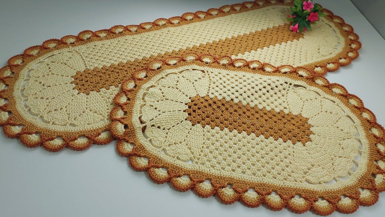 PASSADEIRA  MABEL /PARTE 1/ @ateliesamilacroche #artesanato #tapetedecroche #crochettutorial
