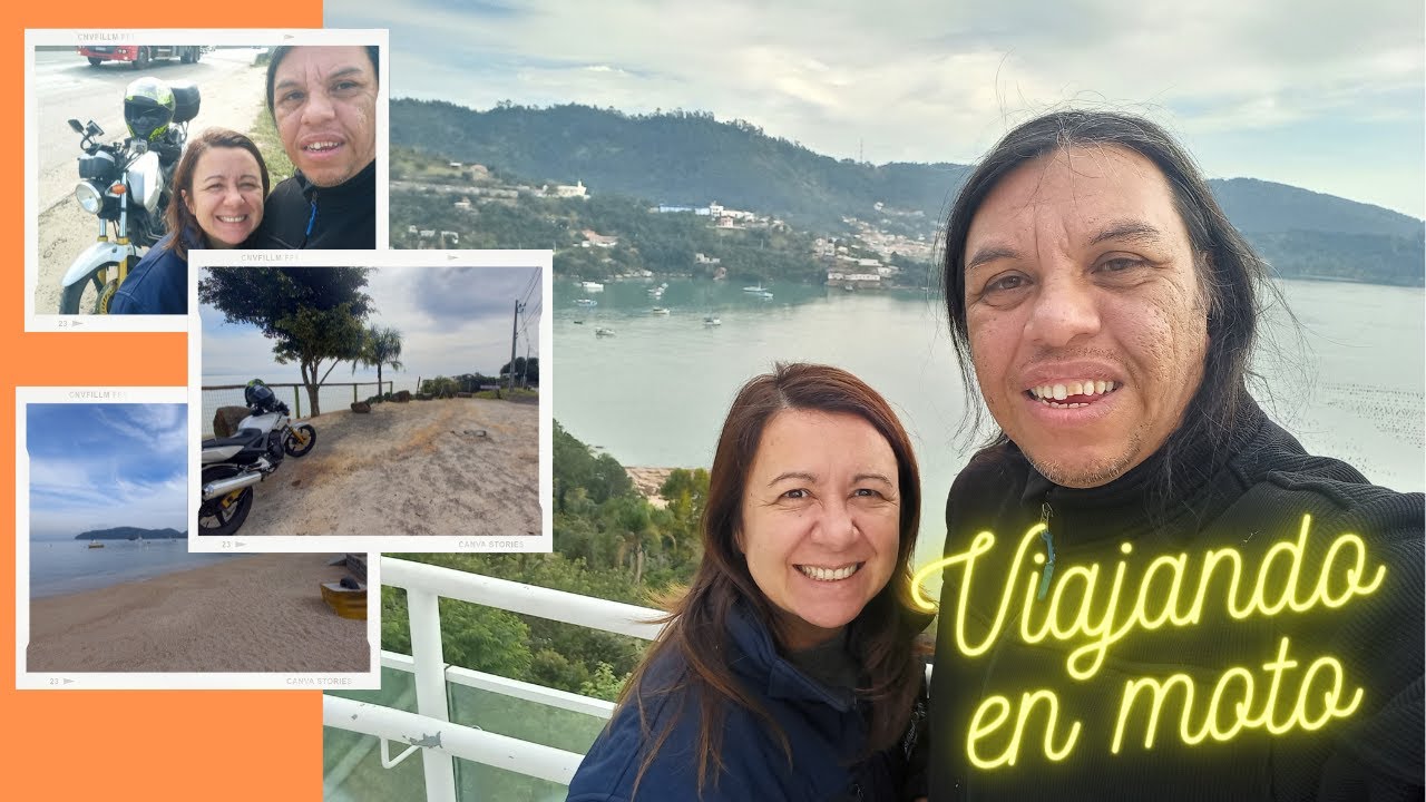 VIAJANDO EN MOTO POR SANTA CATARINA - ACÁ ESTAMOS