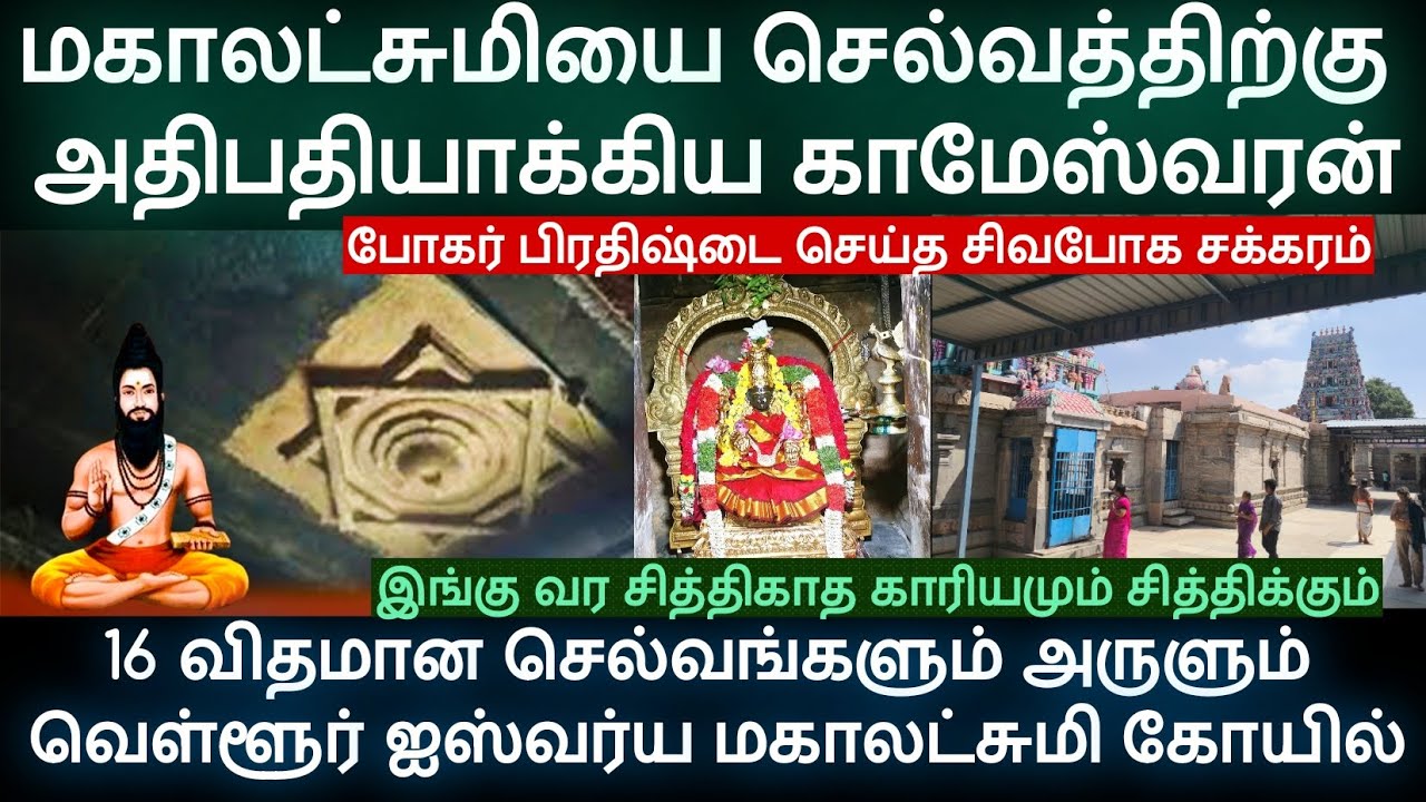 இழந்த செல்வம் மீண்டும் கிடைக்க இங்கே போனால் போதும்! | வெள்ளூர் ஐஸ்வர்ய மகாலட்சுமியின் சிறப்புகள்