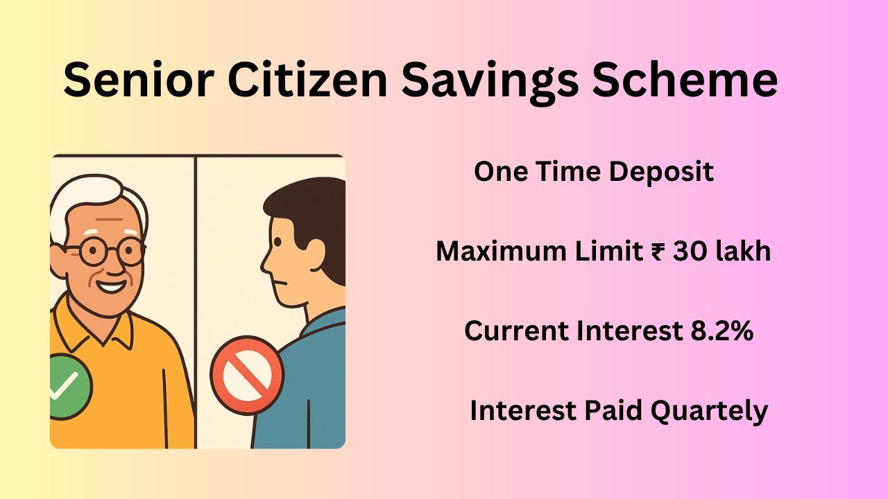 SCSS 2025: Earn 8.2% Interest Safely | Best Retirement Investment for Senior Citizens