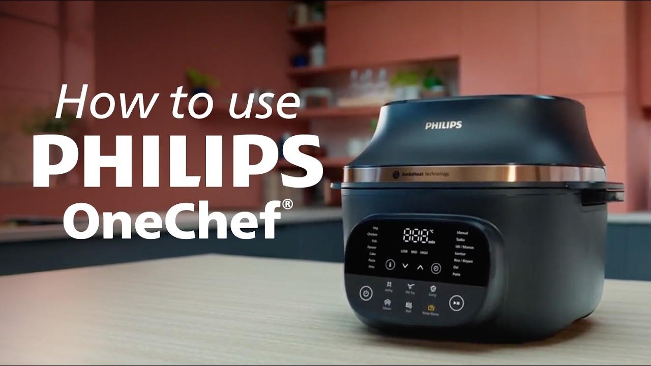 How to Use Philips OneChef® | Step-by-Step Setup & Cooking Guide | Any Dish, OneChef®