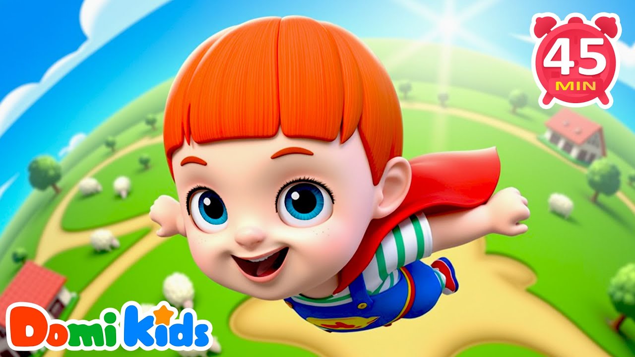 Grow Up & Be Your Own Hero | Job Songs Compilation | Kids Songs & Nursery Rhymes | Domi Kids