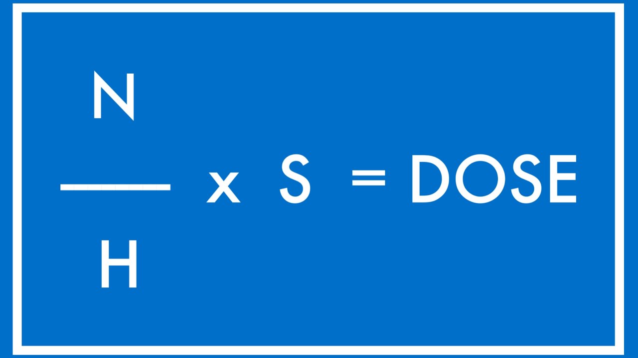 Nursing | medication calculations (NHS method)