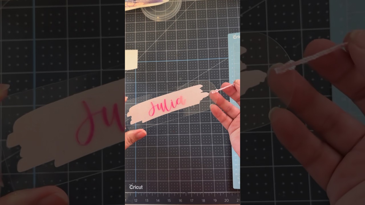 Let&rsquo;s make custom acrylic bookmarks from Amazon using teckwrap vinyl and my cricut machine! #diy