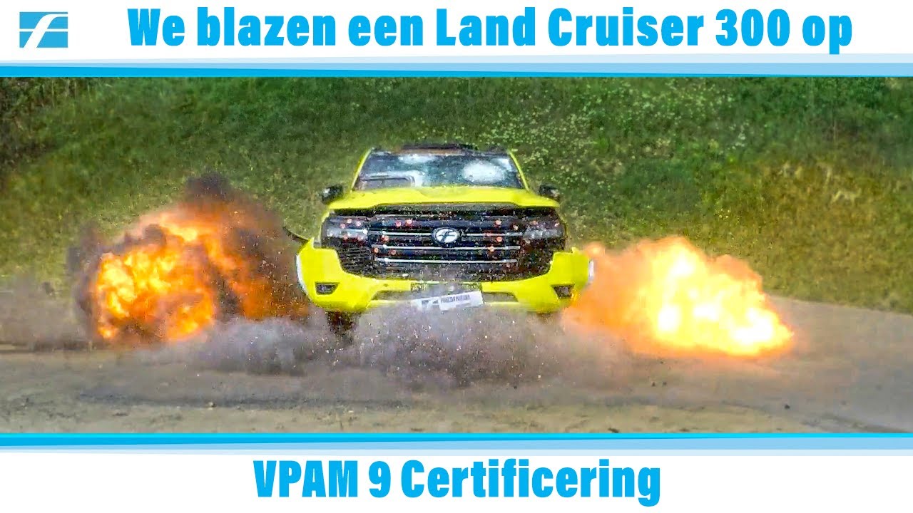 VPAM VR9 Gecertificeerde gepantserde CARL, gebaseerd op Toyota Land Cruiser 300
