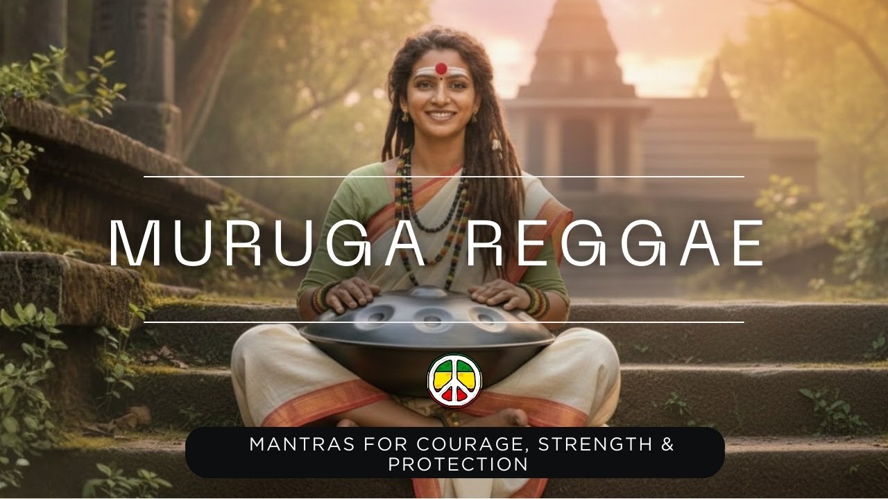 Lord Muruga Mantras in Reggae Handpan | Courage, Strength & Protection