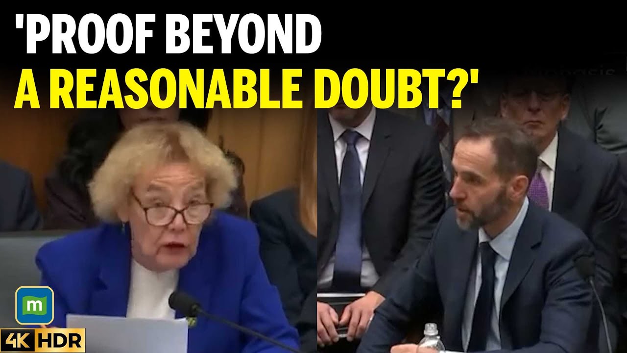 Zoe Lofgren Grills Jack Smith On Trump Investigations | Classified Docs & Jan. 6 | N18G | 4K