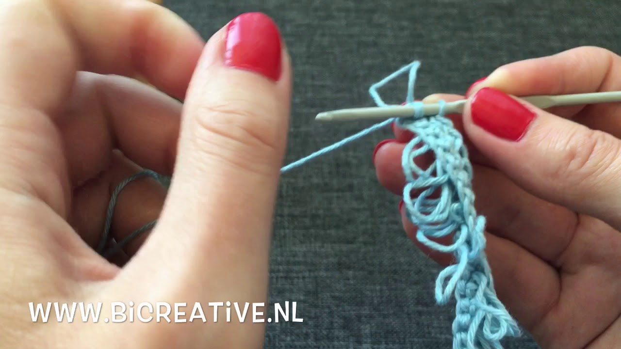 Leren haken: Lussteek / Lussensteek