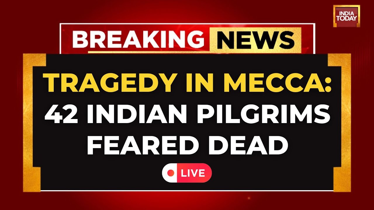 LIVE: 42 Indian Umrah Pilgrims Feared Dead in Saudi Arabia Bus-Tanker Collision Near Medina | LIVE