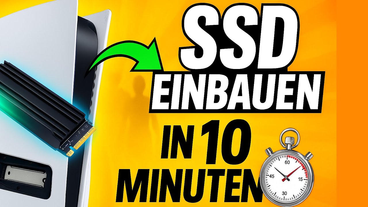 PS5 SSD Festplatte einbauen IN 10 MINUTEN – Playstation 5 Speicher erweitern