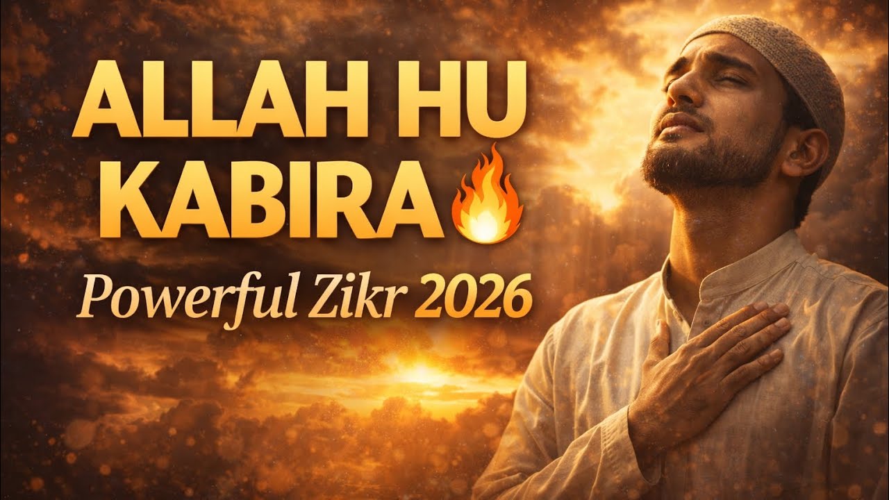 Allah Hu Kabira 🔥 | Powerful Islamic Zikr Nasheed 2026 | Heart Touching Emotional Kalam
