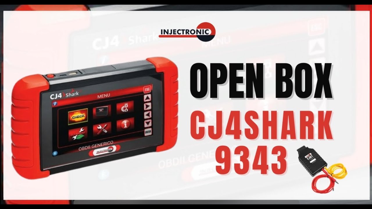 CJ4SHARK.  Escaner y osciloscopio de INJECTRONIC