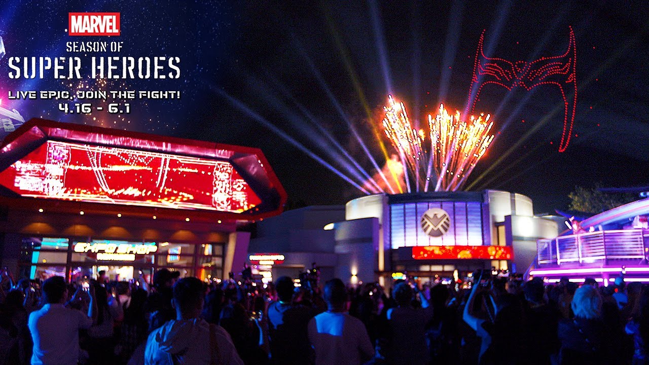 【1ST SHOW】 Join the Mission:Scarlet Skies｜Marvel Season of Super Heroes 2025｜Hong Kong Disneyland