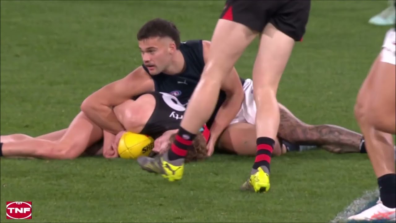 Lachie Cowan - AFL 2025 Round 24 Highlights - Carlton @ Essendon