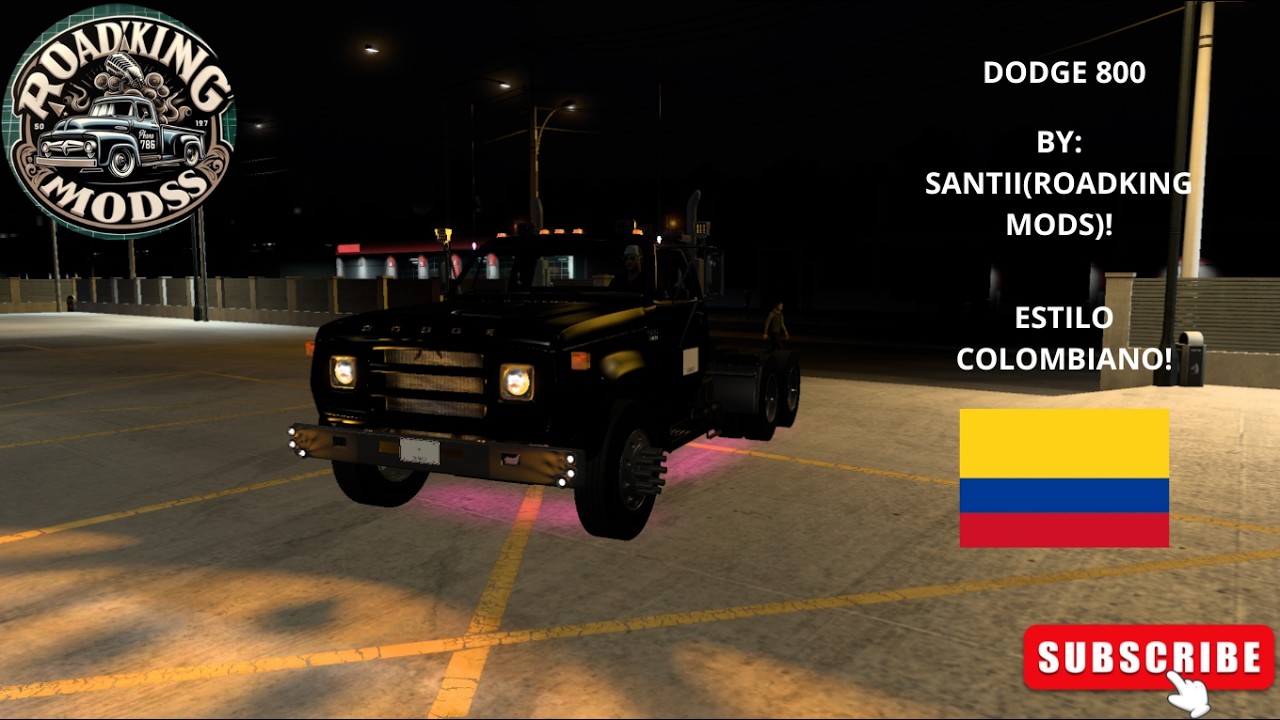 DESCARGA YAA DODGE 800 ESTILO COLOMBIANO PARA ATS 1.58 !!🚚