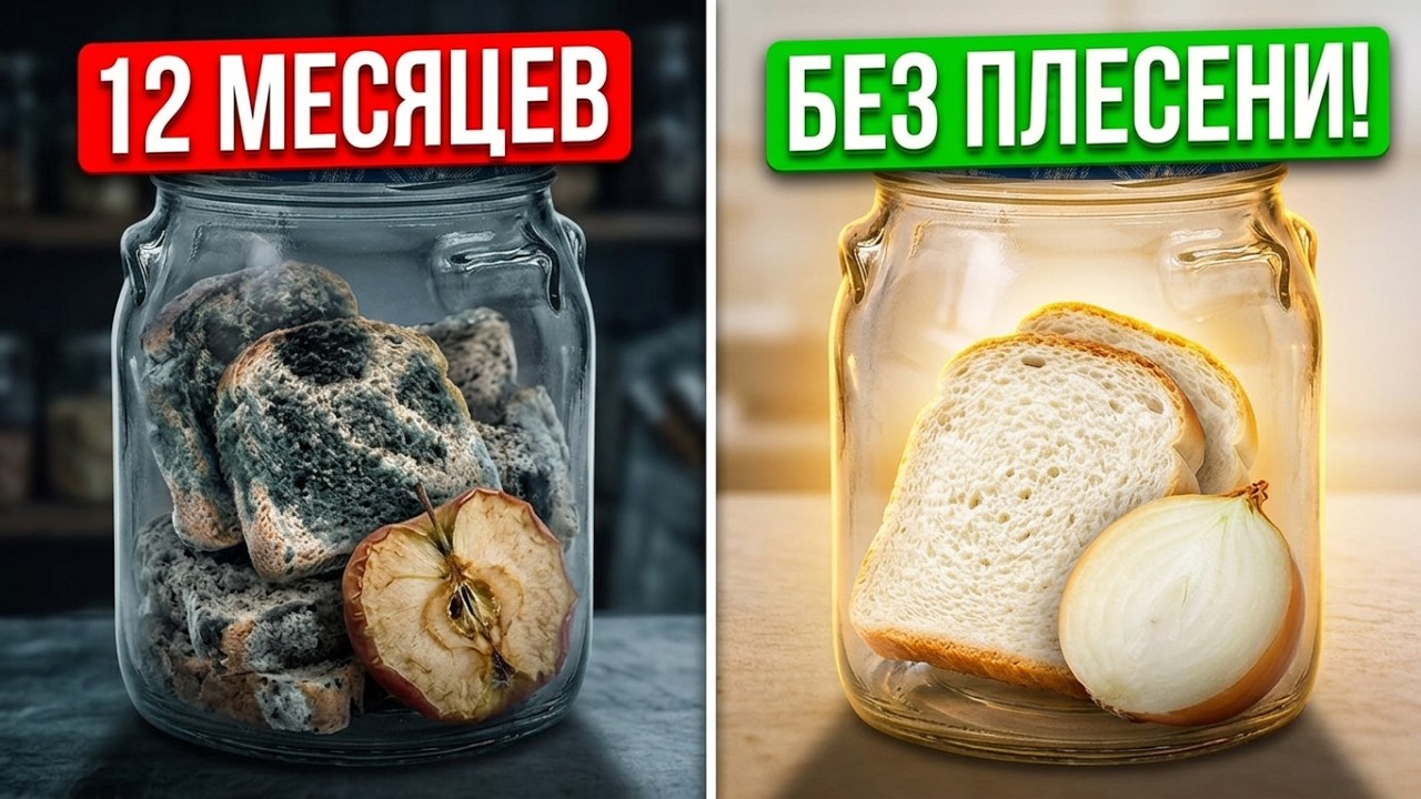 Чего боится плесень? Секрет борьбы с грибком раскрыт!