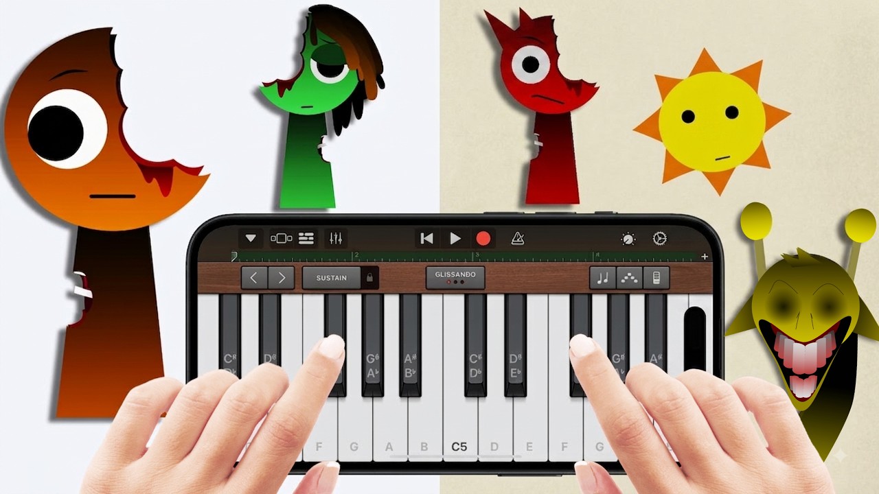 Incredibox Sprunki Brud Treatment Recreated in GarageBand!