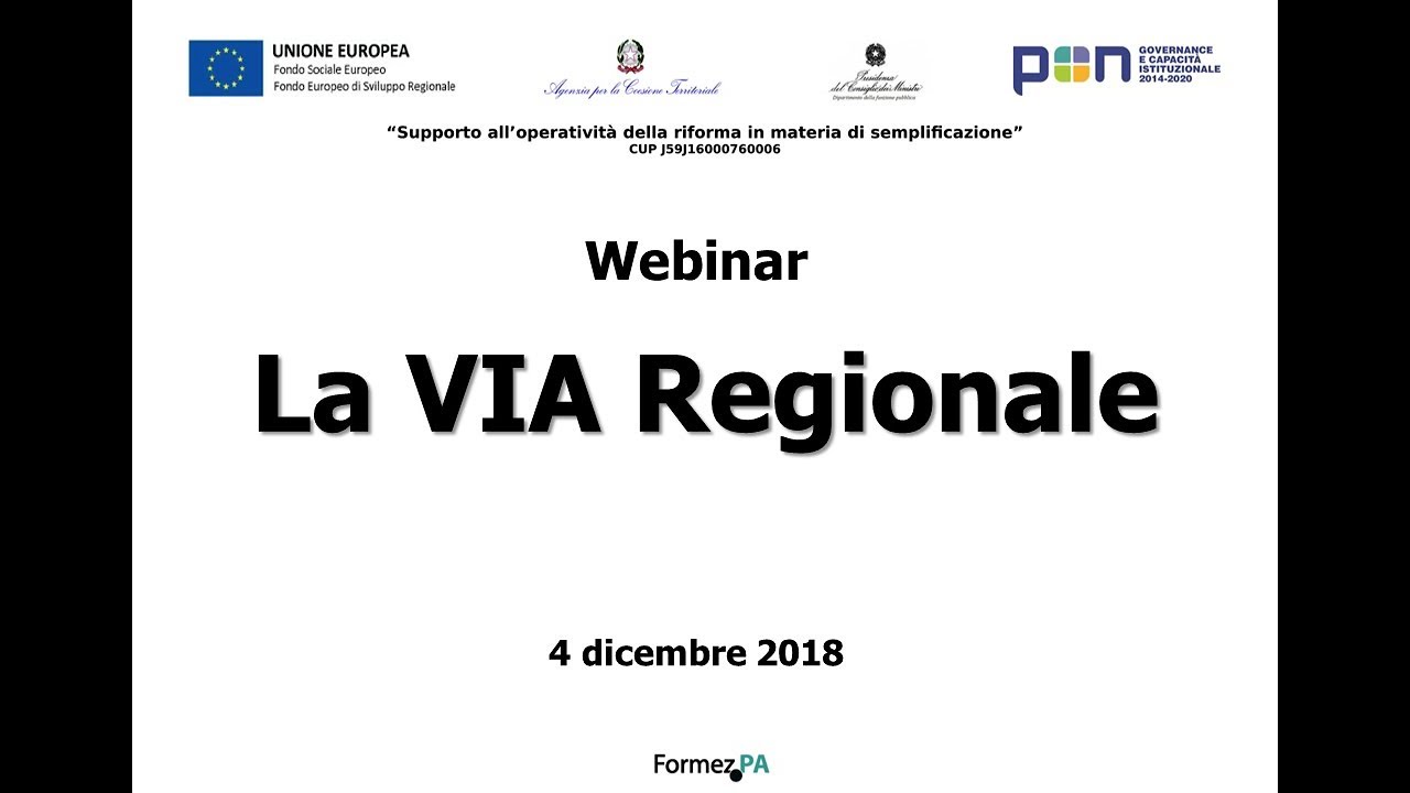 La VIA Regionale