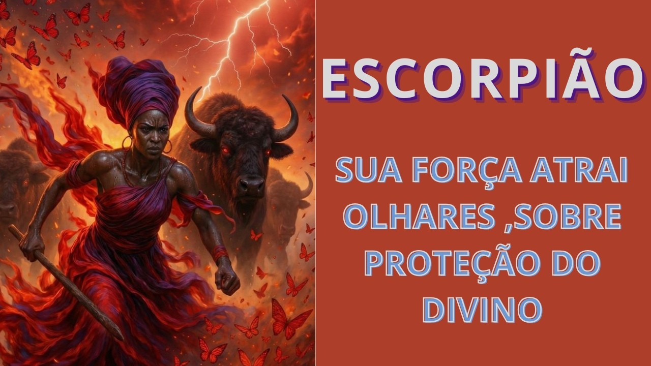 ESCORPIÃO 🦂 SUA FORÇA ATRAI OLHARES 💰SOBRE PROTEÇÃO DO DIVINO, VENCERÁ INIMIGOS OCULTOS OBSTÁCULOS 