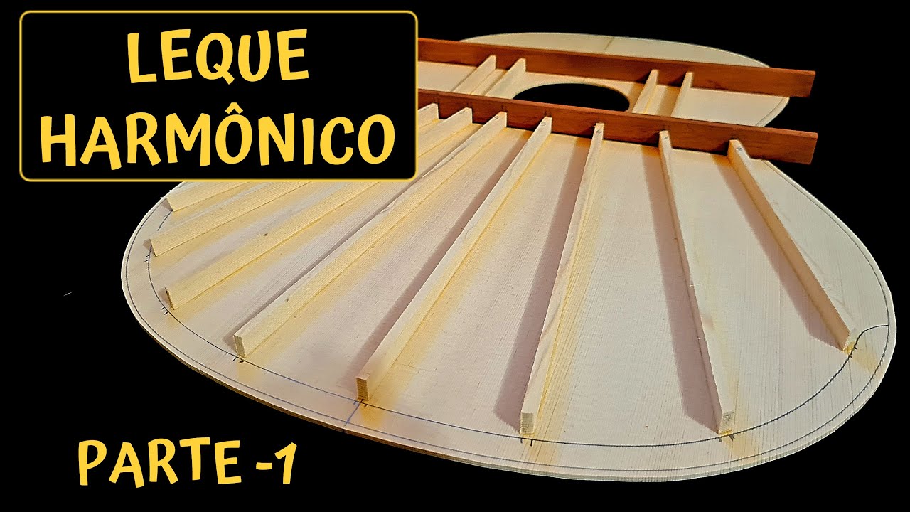 Como fazer LEQUE HARMÔNICO do Violão - Parte 1