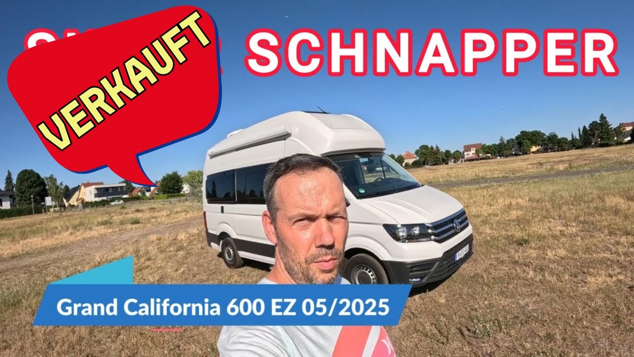VW Grand California 600 Wohnmobil 4 Personen nur 599 € p.M. ***VERKAUFT***