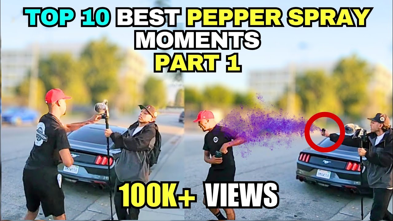 TOP 10 BEST PEPPER SPRAY MOMENTS | Pepper Spray Compilation | First Amendment Audit