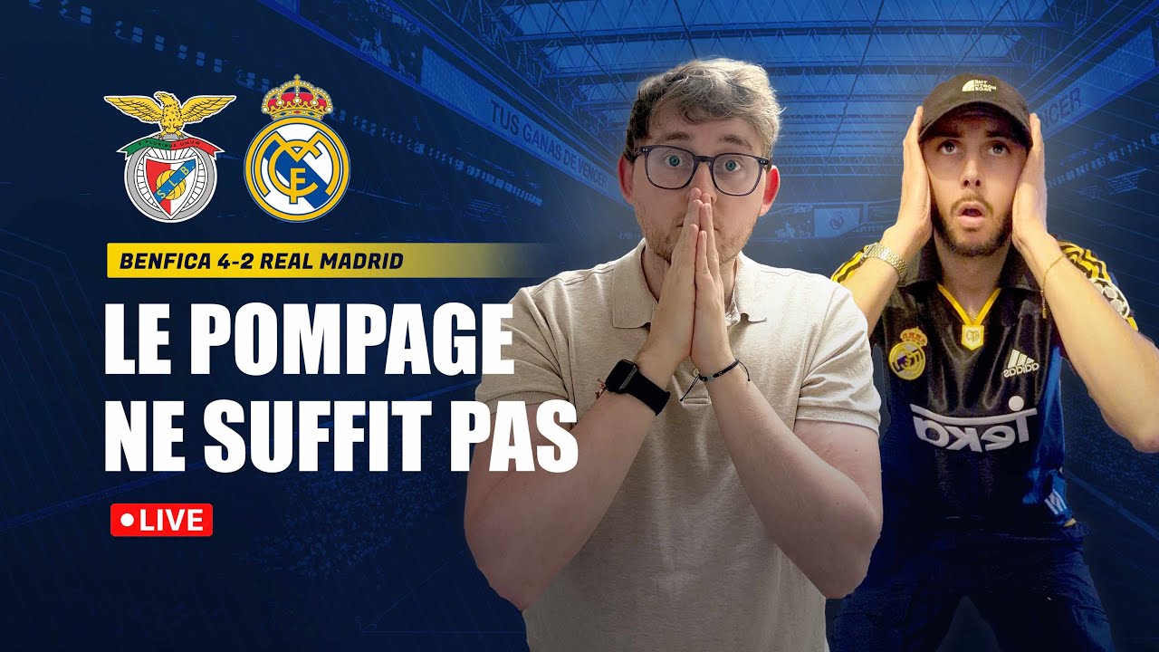🔴🏆 LE REAL MADRID HONTEUX ! ON SORT DU TOP 8 ! L'AMITI&Eacute; NE SUFFIT PAS...