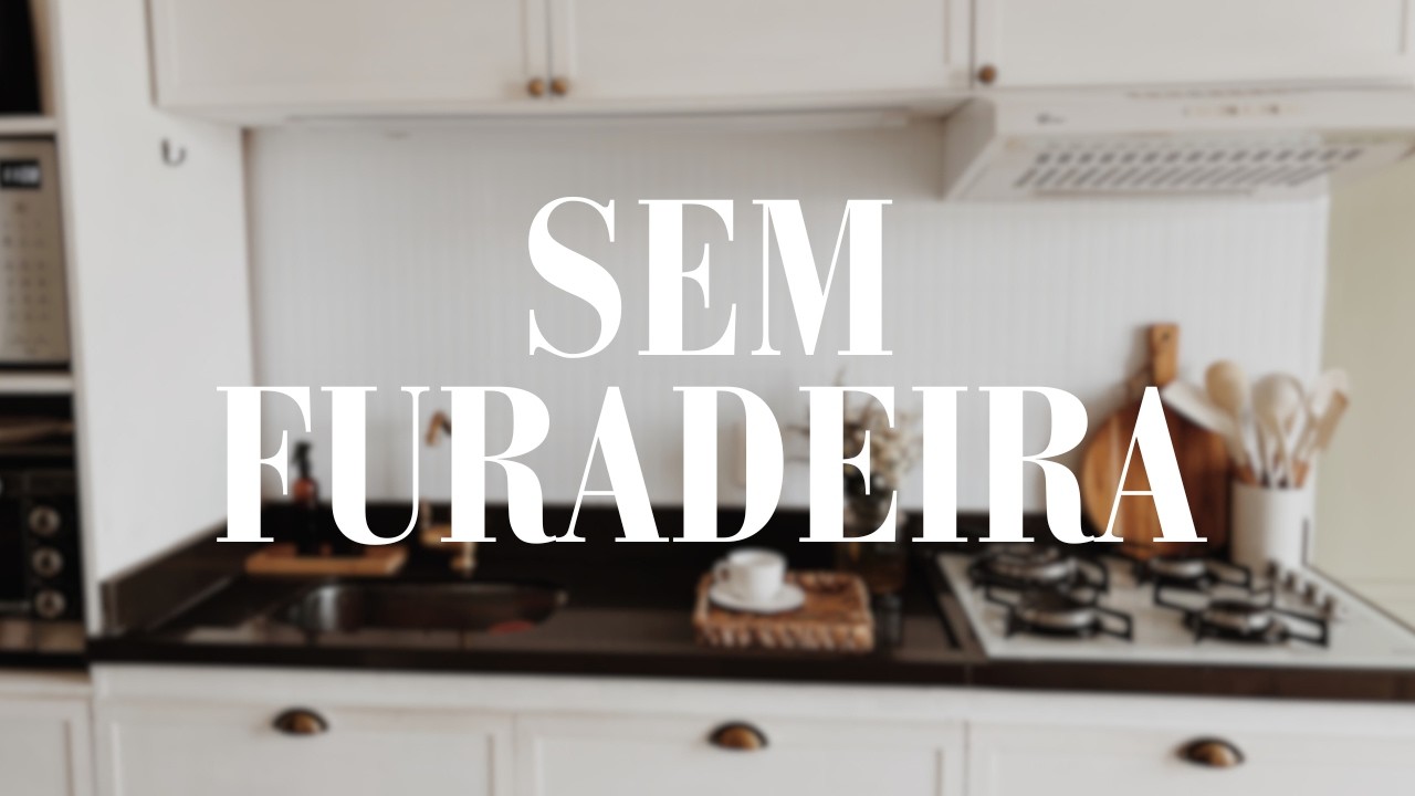 Como decorar a casa SEM FURAR | pastilha resinada autocolante e muito mais