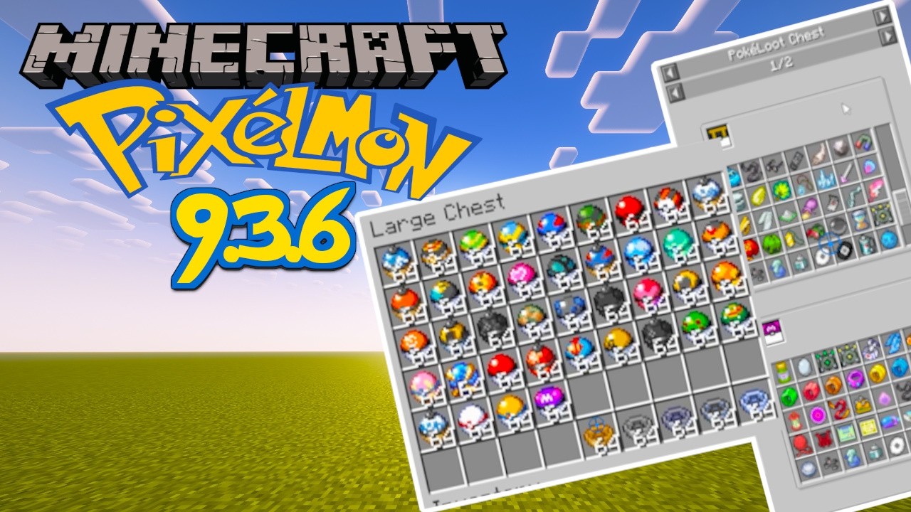 *NEW* Pixelmon Update: MORE IMPROVEMENTS!! (Mod Showcase) Version 9.3.6