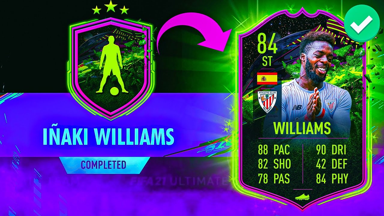 84 'RULEBREAKERS' WILLIAMS SBC CHEAPEST SOLUTION - #FIFA21 84 Inaki Williams Rulebreakers SBC Cheap
