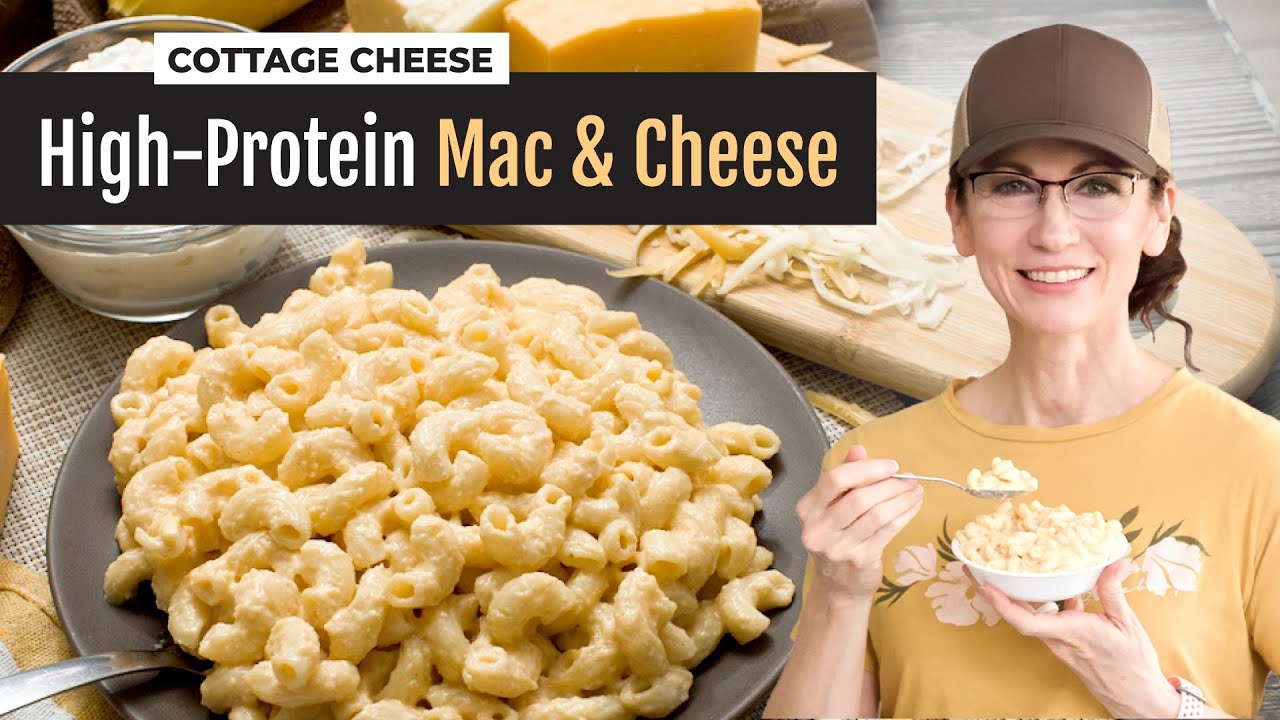 High-Protein Mac and Cheese with Cottage Cheese | Hidden Veggies