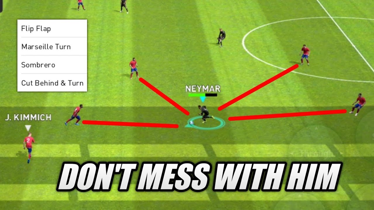 When Neymar Runs For A Ball 🥵| Pes 2021 Mobile