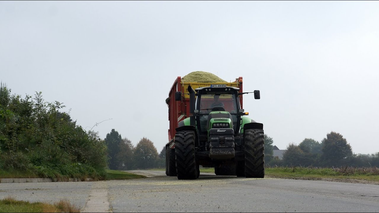 Maishäckseln 2014  Lu Klein-Hitpaß Claas Fendt New